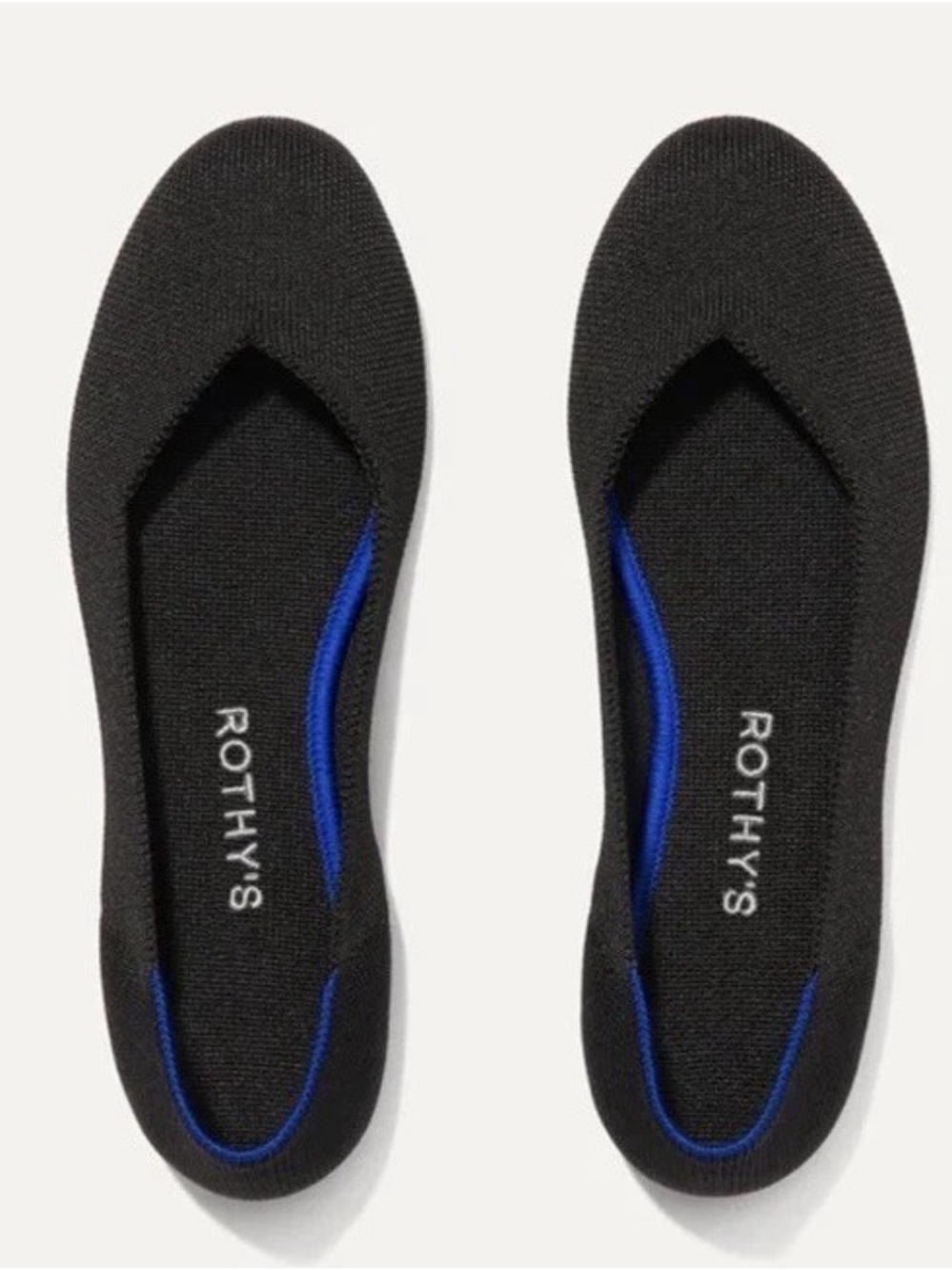 Rothy’s The Flat Round Toe Black